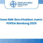 Siswa SMK Ibnu Khaldun Juara 3 POPDA Bandung 2025